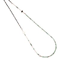 Collana Maman et Sophie Donna smeraldo e spinello in Argento CLISF2SMSPCB - CLISF2SMSPCB